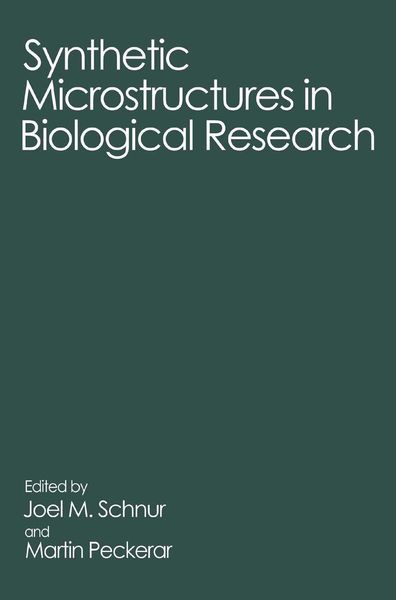 Produktbild: Synthetic Microstructures in Biological Research