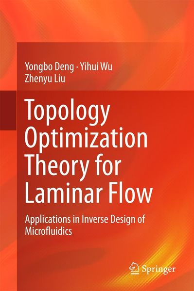 Produktbild: Topology Optimization Theory for Laminar Flow