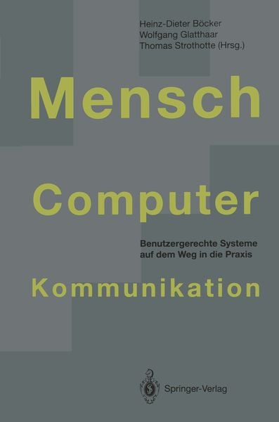 Produktbild: Mensch-Computer-Kommunikation