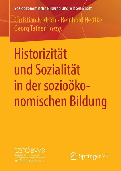 Produktbild: Historizit&auml;t und Sozialit&auml;t in der sozio&ouml;konomischen Bildung