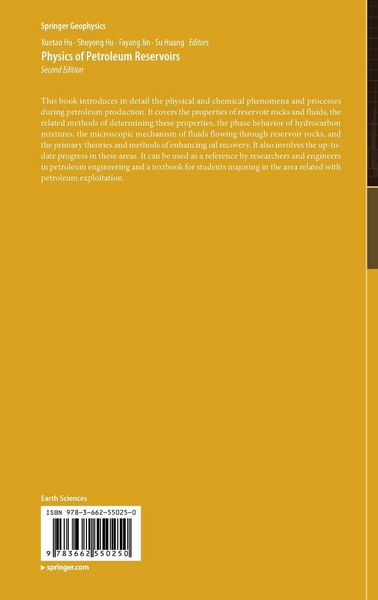 Produktbild: Physics of Petroleum Reservoirs
