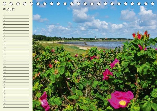 Produktbild: Amrum Geburtstagsmerker (Tischkalender immerw&auml;hrend DIN A5 quer)