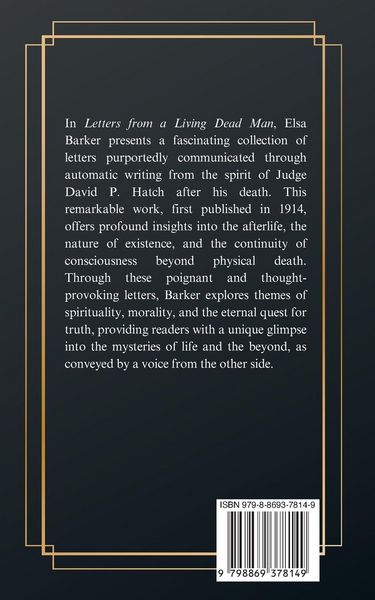 Produktbild: Letters From a Living Dead Man