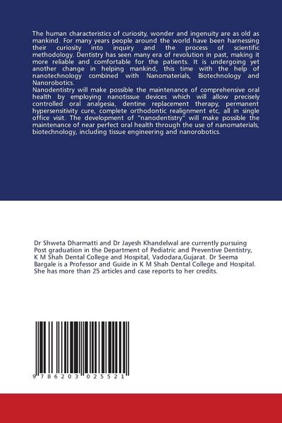 Produktbild: Nanotechnolgy in Dentistry- A Novel approach