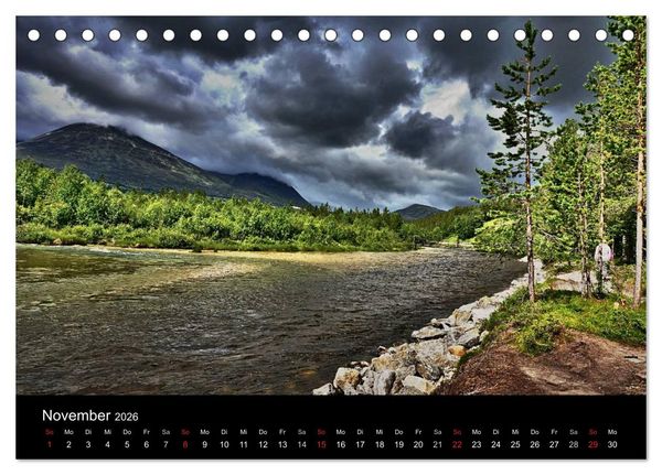 Produktbild: Atemberaubendes Norwegen (Tischkalender 2026 DIN A5 quer), CALVENDO Monatskalender