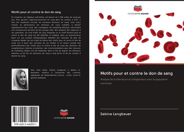 Produktbild: Motifs pour et contre le don de sang