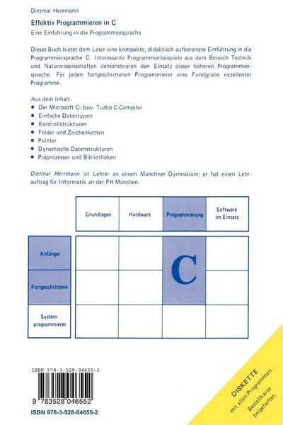 Produktbild: Effektiv Programmieren in C
