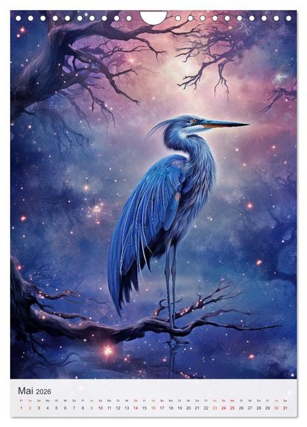 Produktbild: Magische Tierwelt (Wandkalender 2026 DIN A4 hoch), CALVENDO Monatskalender