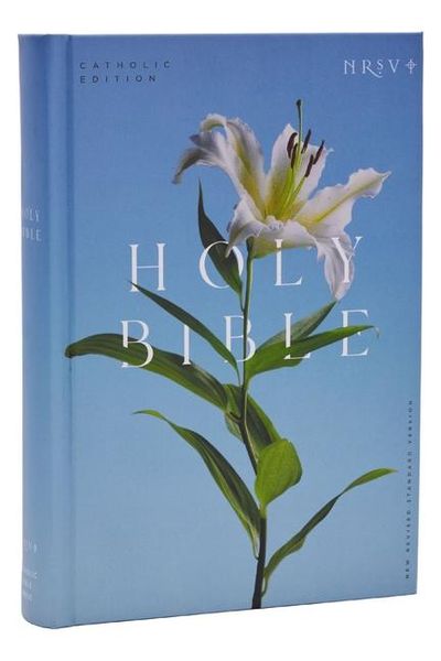 Produktbild: NRSV Catholic Edition Bible, Easter Lily Hardcover (Global Cover Series)