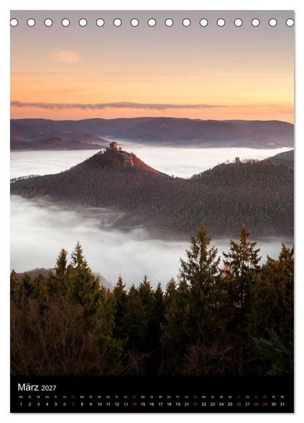 Produktbild: NATURWUNDER PF&Auml;LZERWALD (Tischkalender 2027 DIN A5 hoch), CALVENDO Monatskalender