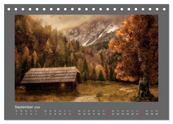 Produktbild: Zauber des Lichtes (Tischkalender 2026 DIN A5 quer), CALVENDO Monatskalender