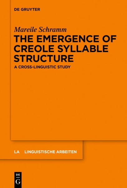 Produktbild: The Emergence of Creole Syllable Structure