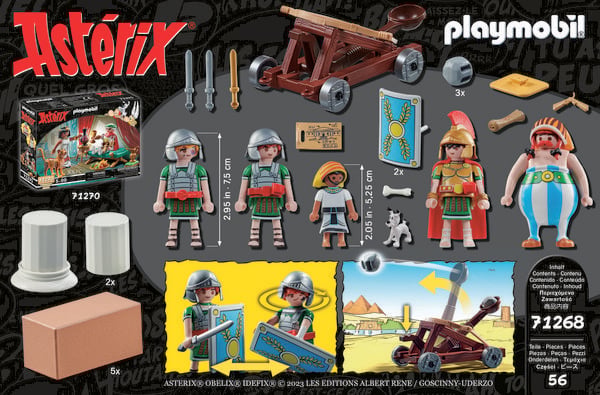 Produktbild: PLAYMOBIL&reg; Asterix 71268 Numerobis und die Schlacht um den Palast