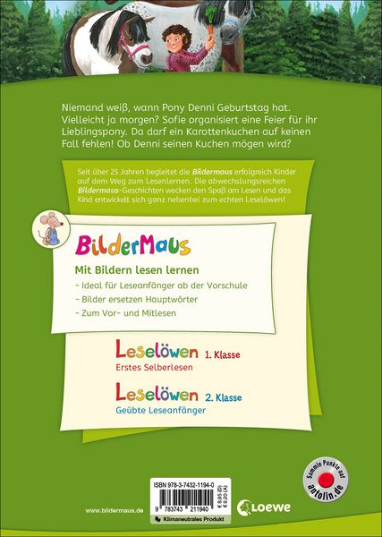Produktbild: Bildermaus - Willkommen auf Ponyhof Apfelbl&uuml;te