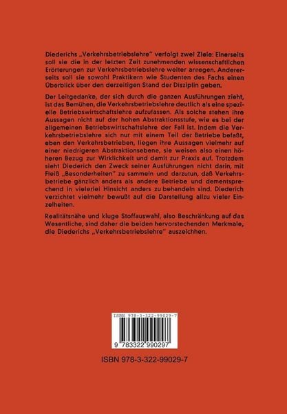 Produktbild: Verkehrsbetriebslehre