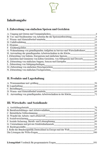 Produktbild: Top Pr&uuml;fung Fachkraft K&uuml;che