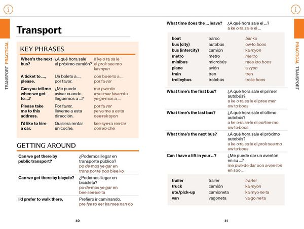 Produktbild: Lonely Planet Mexican Spanish Travel Phrasebook & Dictionary