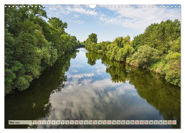 Produktbild: Am Neckar zwischen T&uuml;bingen und Heidelberg (Wandkalender 2026 DIN A3 quer), CALVENDO Monatskalender