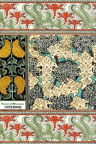 Produktbild: Forest of Blossoms NOTEBOOK [ruled Notebook/Journal/Diary to write in, 60 sheets, Medium Size (A5) 6x9 inches]