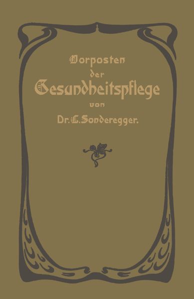 Produktbild: Vorposten der Gesundheitspflege