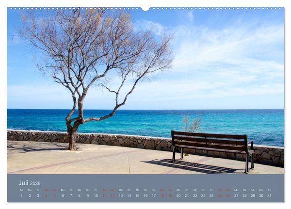 Produktbild: Tag am Meer (Wandkalender 2026 DIN A2 quer), CALVENDO Monatskalender