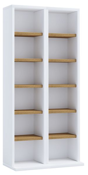 Produktbild: Holz CD DVD Stand Regal Schrank St&auml;nder Milano