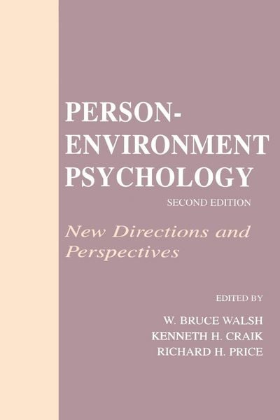 Produktbild: Person-Environment Psychology