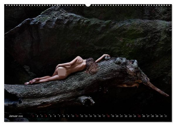 Produktbild: C&ocirc;te d'Azur - Landschaftsaktbilder in der Natur (Wandkalender 2026 DIN A2 quer), CALVENDO Monatskalender
