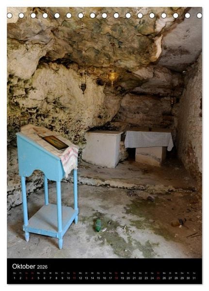 Produktbild: Kreta Impressionen (Tischkalender 2026 DIN A5 hoch), CALVENDO Monatskalender
