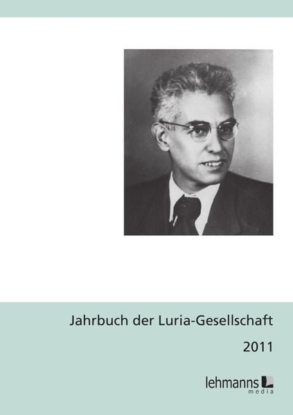 Produktbild: Jahrbuch der Luria-Gesellschaft 2011