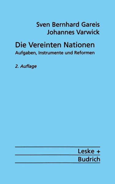 Produktbild: Die Vereinten Nationen