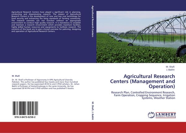Produktbild: Agricultural Research Centers (Management and Operation)