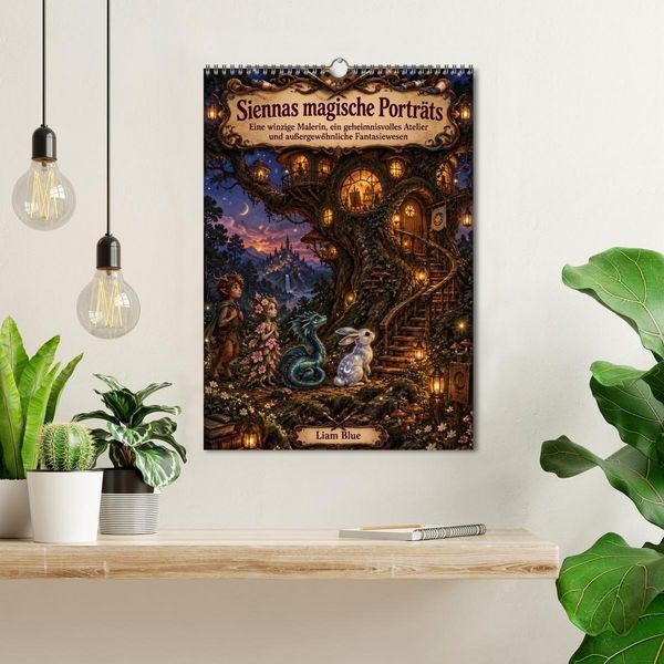 Produktbild: Siennas magische Portr&auml;ts (Wandkalender 2027 DIN A3 hoch), CALVENDO Monatskalender