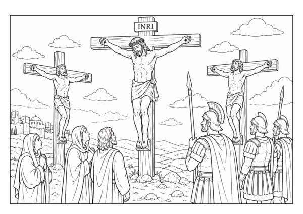 Produktbild: Bibel Malbuch f&uuml;r Kinder ab 8 Jahren und Erwachsene mit 74 wundersch&ouml;nen Ausmalmotiven aus dem Alten und Neuen Testament