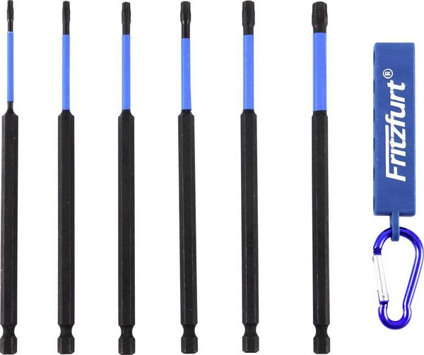 Produktbild: FRITZFURT 6100-3110 Bit-Set 6teilig T-Profil Haltefunktion