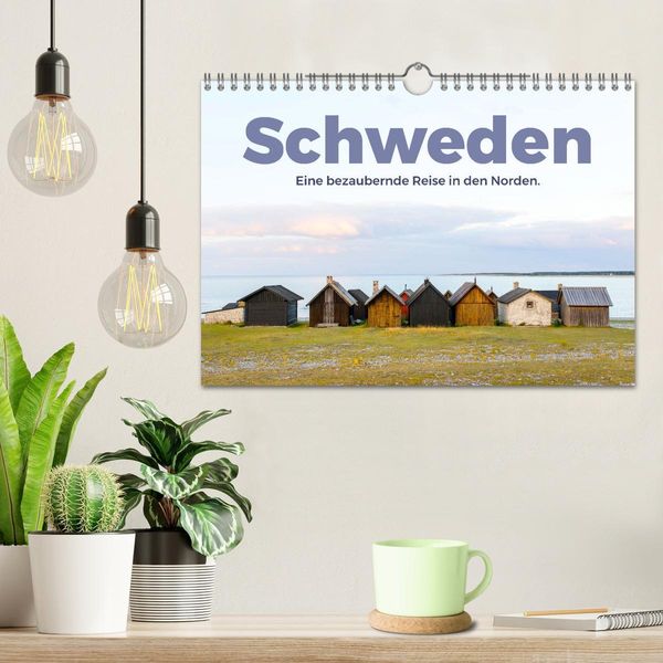 Produktbild: Schweden - Eine bezaubernde Reise in den Norden. (Wandkalender 2026 DIN A4 quer), CALVENDO Monatskalender