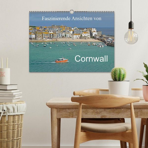 Produktbild: Faszinierende Ansichten von Cornwall (Wandkalender 2026 DIN A3 quer), CALVENDO Monatskalender