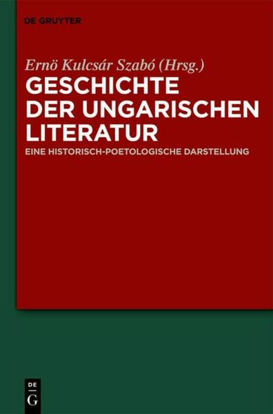 Produktbild: Geschichte der ungarischen Literatur