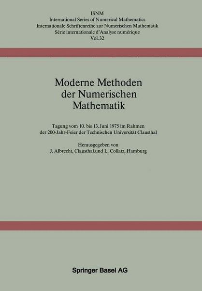 Produktbild: Moderne Methoden der Numerischen Mathematik