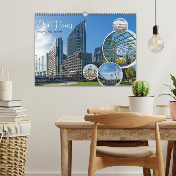 Produktbild: Den Haag - k&ouml;nigliche Stadt am Meer (Wandkalender 2026 DIN A3 quer), CALVENDO Monatskalender