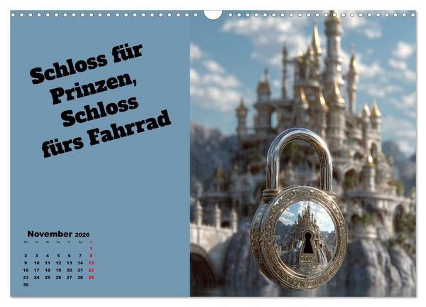 Produktbild: Pferdeschwanz - Das lustige, zweideutige Geschenk als Kalender (Wandkalender 2026 DIN A3 quer), CALVENDO Monatskalender