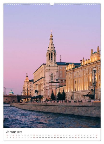 Produktbild: Moskau - Zwischen Oka und Wolga. (hochwertiger Premium Wandkalender 2026 DIN A2 hoch), Kunstdruck in Hochglanz