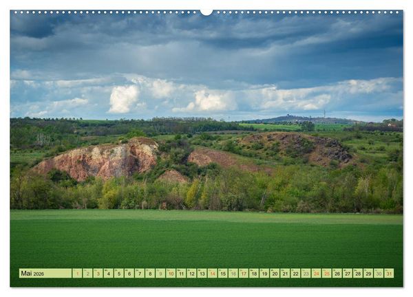 Produktbild: Gr&uuml;nes Halle/Saale - Meine wilde H&auml;ndelstadt (Wandkalender 2026 DIN A2 quer), CALVENDO Monatskalender