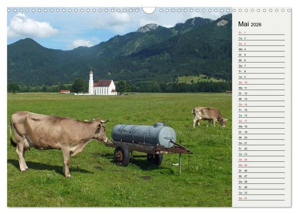 Produktbild: Schwangauer Momente (Wandkalender 2026 DIN A3 quer), CALVENDO Monatskalender