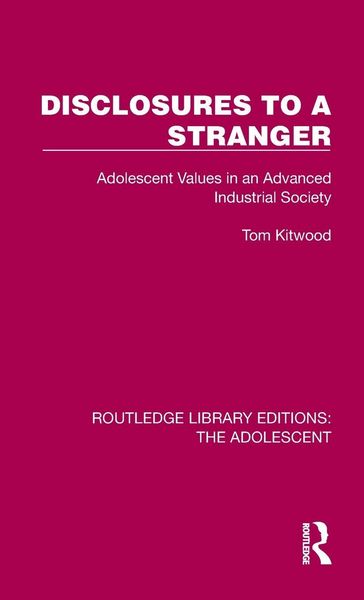Produktbild: Disclosures to a Stranger