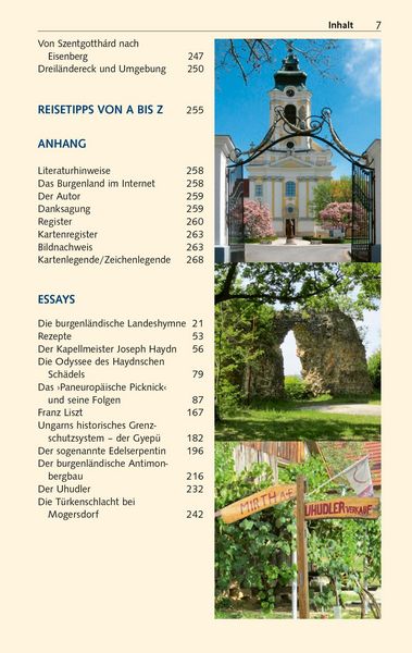 Produktbild: TRESCHER Reisef&uuml;hrer Burgenland