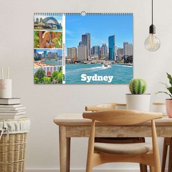 Produktbild: Sydney - beeindruckende Metropole (Wandkalender 2027 DIN A3 quer), CALVENDO Monatskalender