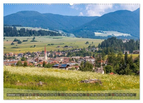 Produktbild: Pustertal im Osten S&uuml;dtirols (hochwertiger Premium Wandkalender 2026 DIN A2 quer), Kunstdruck in Hochglanz