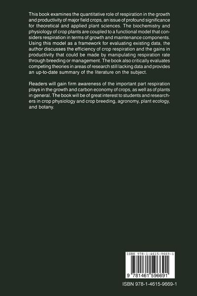 Produktbild: Respiration and Crop Productivity