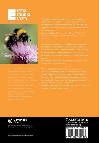 Produktbild: Conservation Research, Policy and Practice